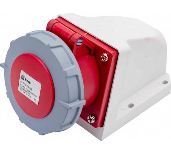 Изображение товара Стационарная наружная розетка EKF 1152 3Р+РЕ+N 16А 380В IP67 PROxima ps-1152-16-380