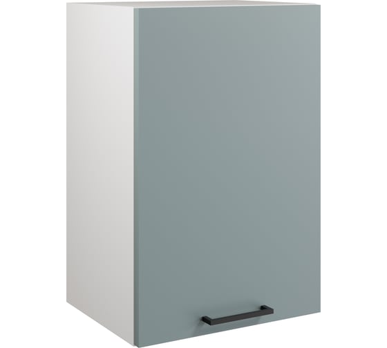 Изображение товара Шкаф навесной Атмосфера 40см Simple В400 Пыльный зеленый/ Белый 00-00024787