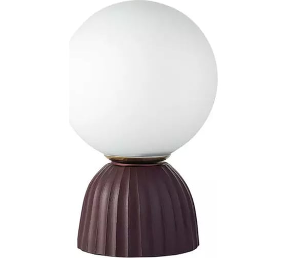 Изображение товара Лампа настольная Bergenson Bjorn Texture Moon, 20x29 см, вишневая BB0000576