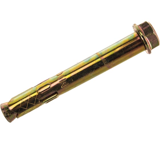 Изображение товара Анкерный болт с гайкой Стройбат 10x77 цинк 257571