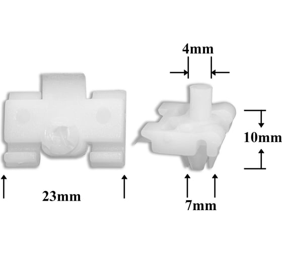 Изображение товара Автокрепеж для Mercedes 10 шт 69883078 Крепавто 0957