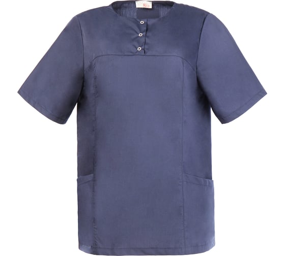 Изображение товара Блуза СОЮЗСПЕЦОДЕЖДА ЛИНДРЕД Lindred ОРИОН Лайт женская темно-синяя, рукав короткий, 44-46 2000000236810