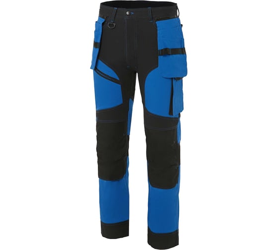 Изображение товара Брюки СОЮЗСПЕЦОДЕЖДА ГРАНД василек/черные, 44/170-176 2000000244723