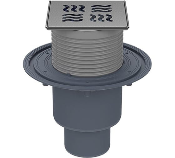 Изображение товара Трап HL с решеткой 3125 клик-клак, с вертикальным выпуском DN50/75/110 310N-3125