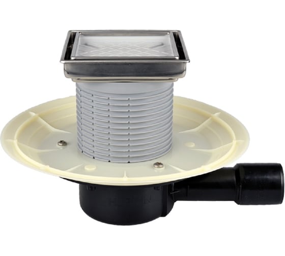 Изображение товара Трап с сухим сифоном HL с надставным элементом 3020, с горизонтальным выпуском DN40/50 510NPr-3020