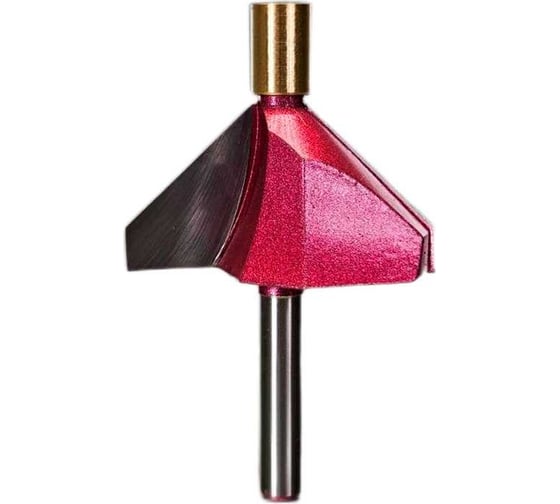 Изображение товара Фреза для снятия фаски 45 градусов, тонкий упор, 41.94x24x64.5 мм, Sх6 мм PROCUT 156602SP