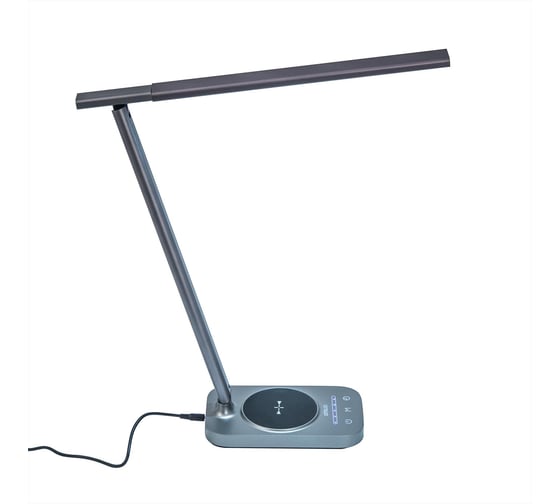 Изображение товара Светильник Citilux Ньютон, графит, USB+Qi CL803052