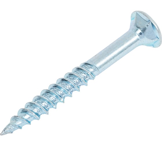 Изображение товара Конструкционный шуруп TULSTOR T-Drive с потайной шляпкой 5x40 голубая оцинковка ТХ25 упак 500шт 105041