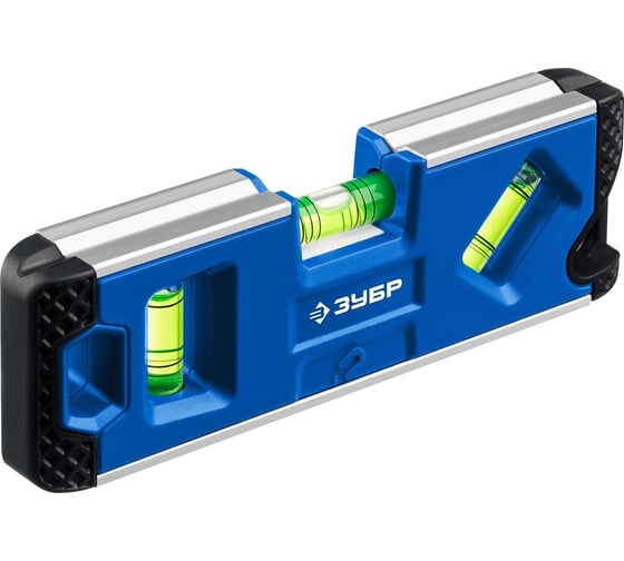 Изображение товара Магнитный компактный уровень ЗУБР Компакт3-М 150 мм 34552