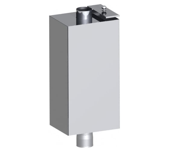 Изображение товара Бак на трубе Везувий 80 л, д.115, прямоугольный AISI 439 А-42802