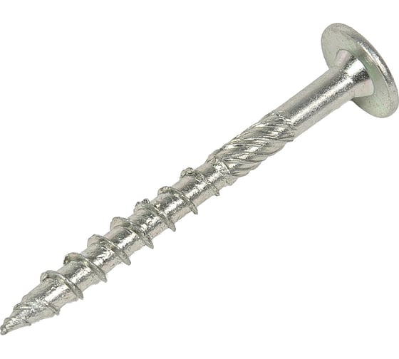 Изображение товара Конструкционный шуруп TULSTOR T-Drive с тарельчатой шляпкой 5,0x50 антикоррозийное покрытие 1000+ ТХ20 упак 500 115051