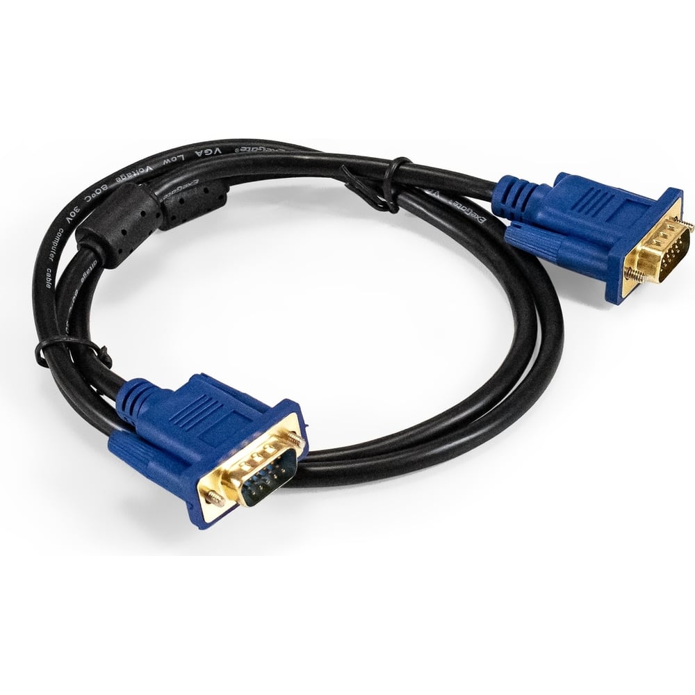 Изображение товара Кабель VGA ExeGate 1м с позолоченными контактами и фильтрами