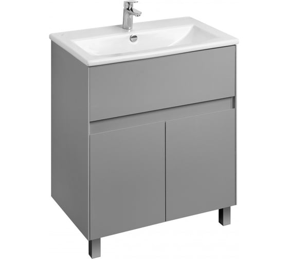 Изображение товара Тумба AQUATON Форест 75 туманный серый, под умывальник Элина 75 00088718