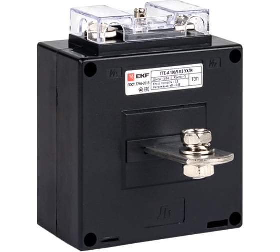 Изображение товара Трансформатор тока EKF ТТЕ-А-800/5А класс точности 0,5S PROxima SQtte-a-800-0.5S