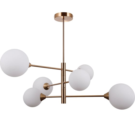 Изображение товара Светильник подвесной Moderli Molecule золотой V10838-6P