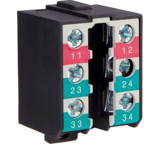 Изображение товара Медленнодействующий контактный блок Emas 2НО+1НЗ, LK20K27