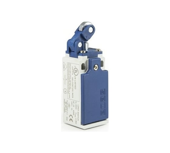 Изображение товара Концевой выключатель Emas с пластиковой консолью и металлическим роликом 14мм 1НО+2НЗ L5K25MIM311