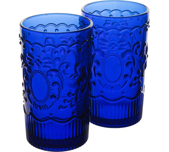 Изображение товара Набор стаканов GIPFEL ONTARIO 2 шт., 430 мл, стекло, синий 51524