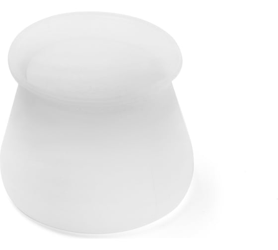 Изображение товара Накладка мебельная ТУНДРА силиконовая, круглая, d=35-40 мм, 4 шт. 9938820