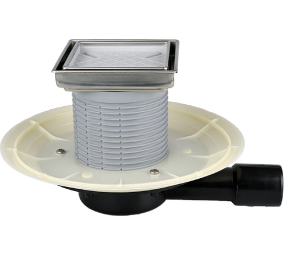 Изображение товара Трап для балконов HL 90.2, с декоративной решеткой 90.2-3020