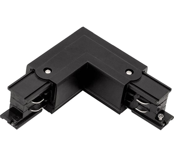 Изображение товара Коннектор для трековых систем DesignLed CN-3F-L-R-BL правый, черный 00-00004387