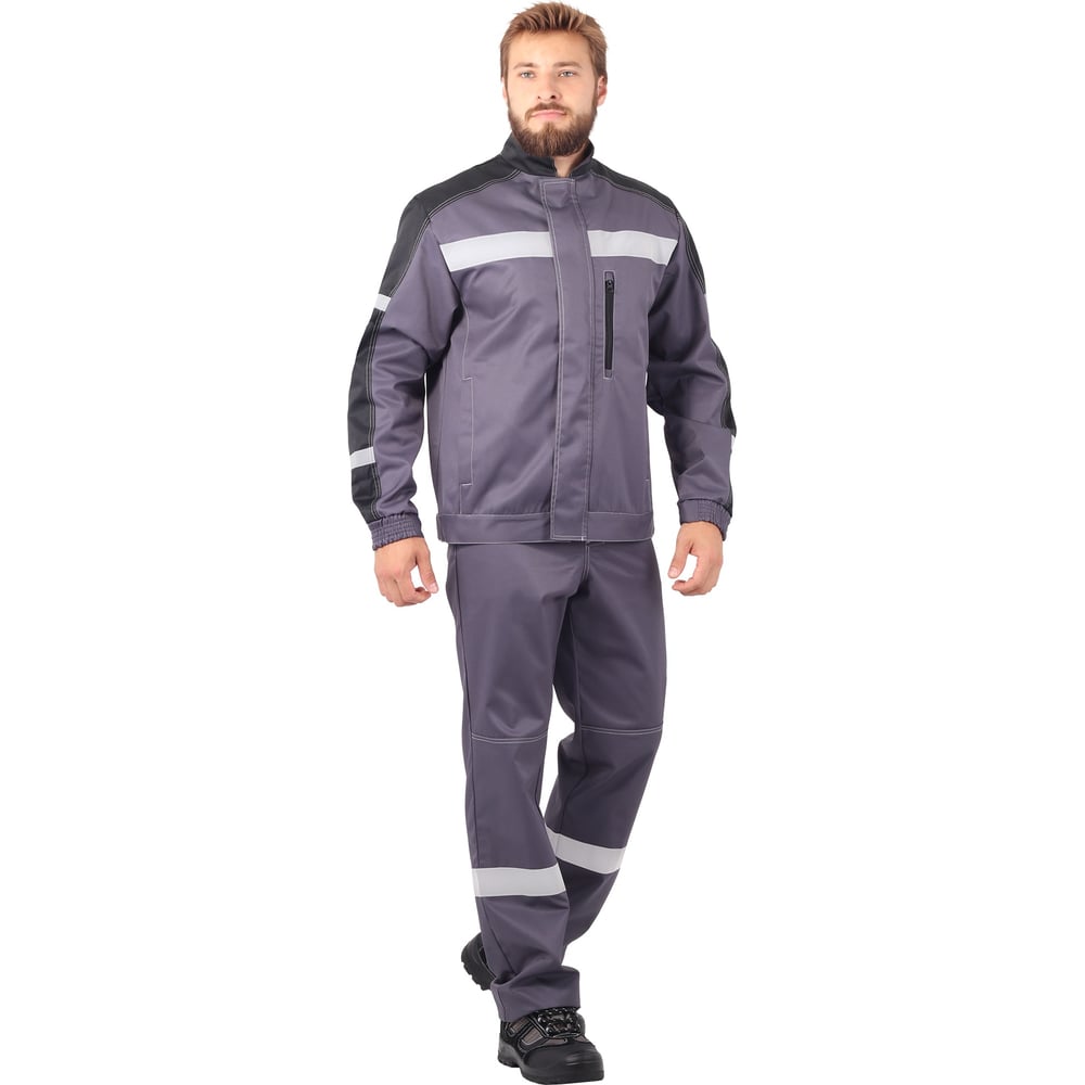 Изображение товара Костюм ГК Спецобъединение РОУД серый черный мужской защитный костюм 112/182