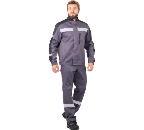 Изображение товара Костюм ГК Спецобъединение РОУД, серый-чёрный Кос 452/104/182