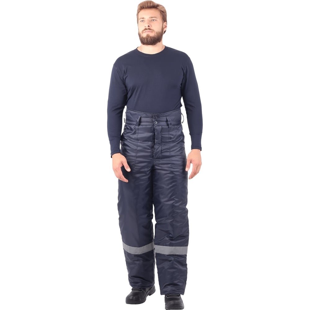 Изображение товара Утепленные мужские брюки ГК Спецобъединение РОУД, синтетический утеплитель, темно-синие