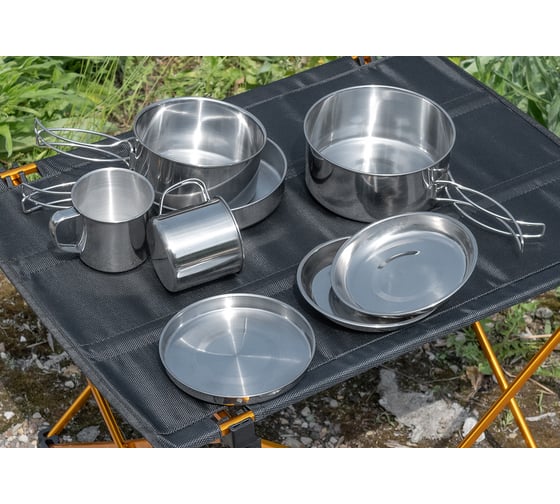 Изображение товара Набор туристической посуды KITOKI DS-301 8 предметов М7761420
