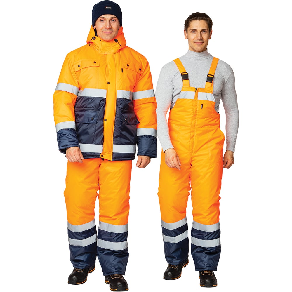 Изображение товара Прабо Спектр 2 костюм утепленный, оранжево-синий, 170-176 см, 56-58