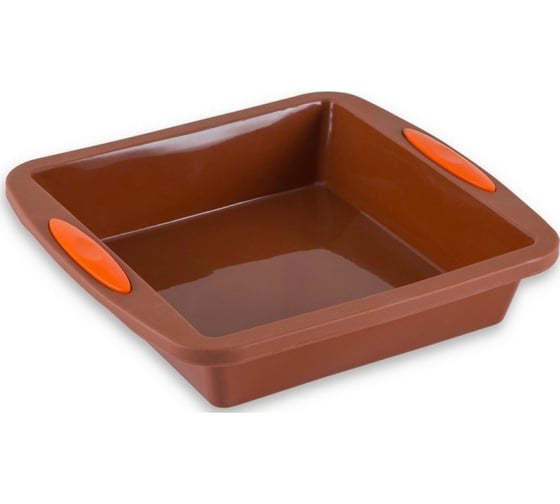 Изображение товара Форма для выпечки квадратная WERNER TIZZANA 25,5x24x5,3 см. Материал: силикон. 50040