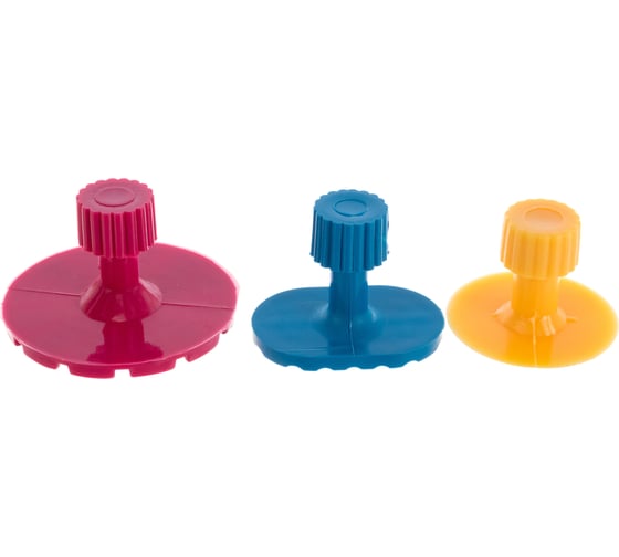 Изображение товара Набор пластиковых адаптеров для беспокрасочного удаления вмятин ROCKFORCE 19 предметов RF-915M1-P