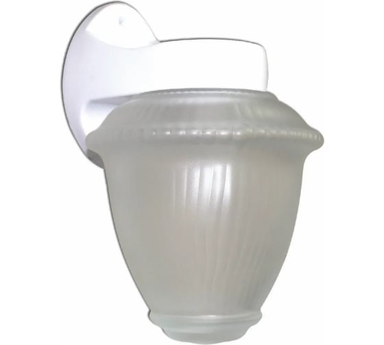 Изображение товара Светильник уличный настенный ЭЛЕТЕХ Фонарь 1а НБУ 06-60-02 корпус белый 1030480276