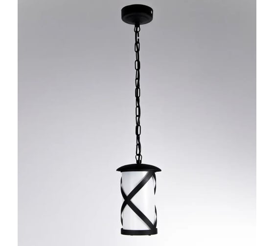 Изображение товара Светильник уличный подвесной ЭЛЕТЕХ Огниво, черный НПУ 02-100-002 1030480564