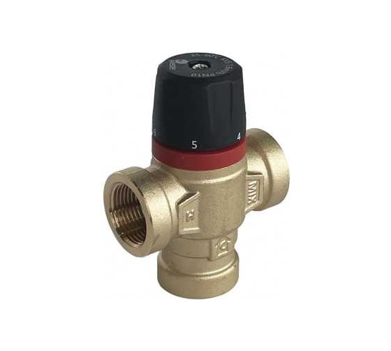 Изображение товара Клапан термостатический Wester VTS3, 20-43, DN20, Kvs 1.6, PN10, ВР 3/4" ГВ-СО 0-04-2050