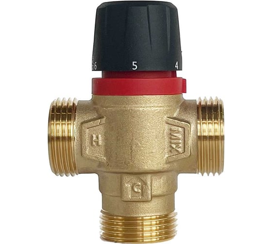 Изображение товара Клапан термостатический Wester VTS3, 35-60, DN25, Kvs 1.6, PN10, НР 1" ГВ-СО 0-04-2056