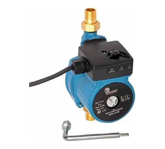 Изображение товара Насос повысительный Wester WPA 20-120 с гайками 0-18-0080