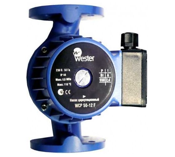 Изображение товара Насос циркуляционный Wester WCP 50-12F 0-18-0086