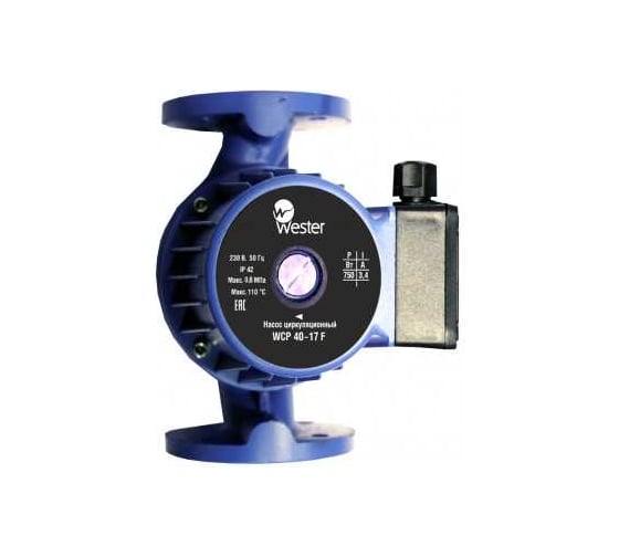 Изображение товара Насос циркуляционный Wester WCP 40-17F 0-18-0084