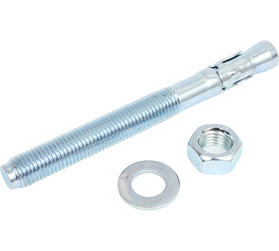 Изображение товара Анкер клиновой Great Wolf белый цинк, М20x200 мм, 1 шт. GWL001