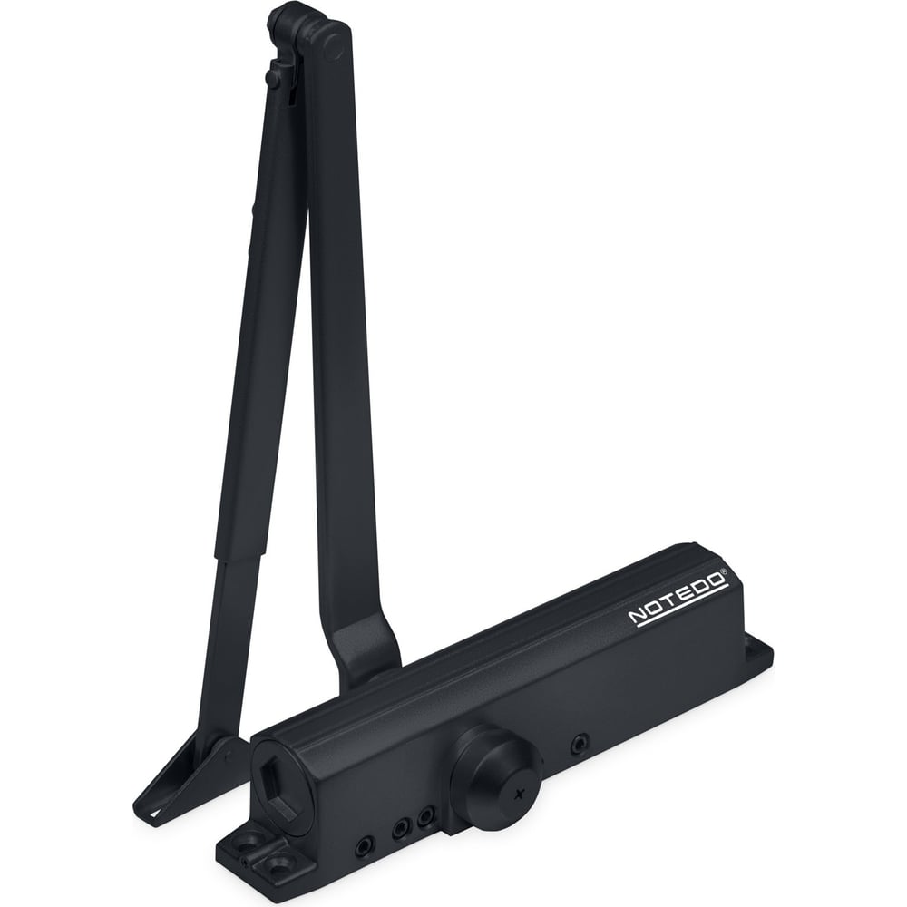 Изображение товара Доводчик дверей NOTEDO DC-030-130 EN2-5 черный для тяжелых дверей