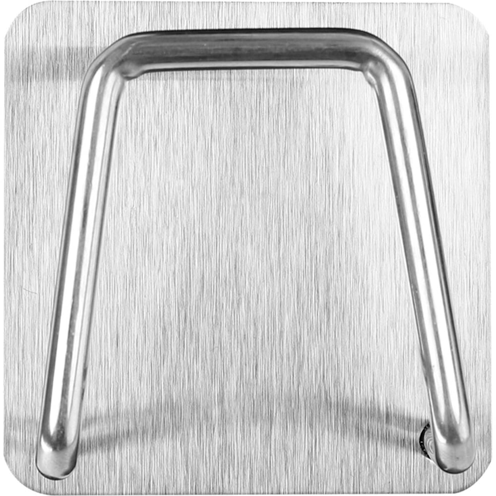 Изображение товара Крючки самоклеящиеся LAIMA Home 5x5 см, для ванной комнаты, кухни, нержавеющая сталь, 2 шт. 608798