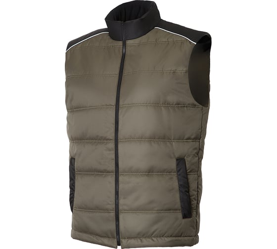 Изображение товара Жилет СОЮЗСПЕЦОДЕЖДА КОТПРОФИ утепленный, хаки, черный, L 52-54 2000000186658