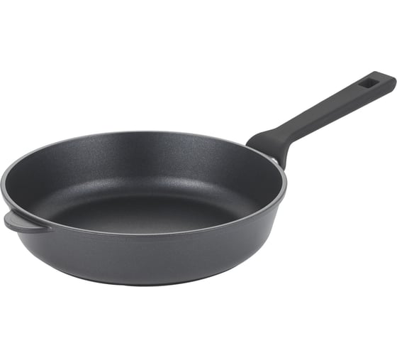 Изображение товара Сковорода WERNER Tantal 28,0x7,0 см из литого алюминия с трехслойным антипригарным покрытием Whitford QuanTanium с бакелитовой ручкой с покрытием Soft Touch. Толщина дна/стенок: 5,0/3,5 мм 51242