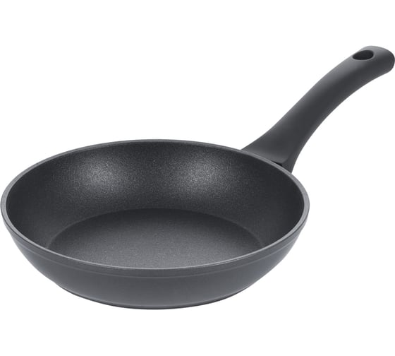 Изображение товара Сковорода GIPFEL DENVER 20x4.5 см, с двуслойным антипригарным покрытием Pfluon Cookmark, с бакелитовой ручкой, с покрытием Soft-touch, с индукционным дном, кованый алюминий, бакелит, 2.5мм/3.5 мм, чёрный 51063