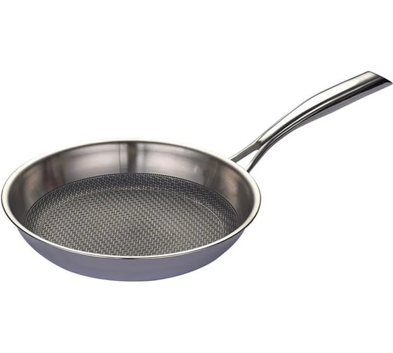 Изображение товара Сковорода GIPFEL MELANIA 24 см, с трехслойным дном, с антипригарным покрытием Ilag Premium, нержавеющая сталь 18/10 0390