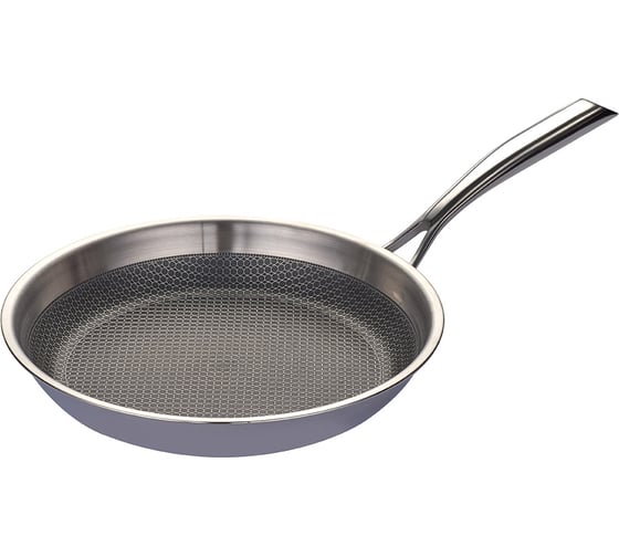 Изображение товара Сковорода GIPFEL MELANIA 28 см, с трехслойным дном, с антипригарным покрытием Ilag Premium, нержавеющая сталь 18/10 0391
