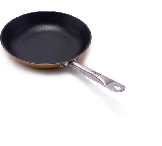 Изображение товара Сковорода GIPFEL Select Orange 24x4.5 см, с внутренним двуслойным антипригарным покрытием Ilag, облегчённый чугун, нержавеющая сталь 18/0, жёлтый 2143