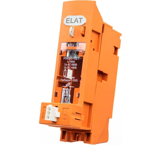 Изображение товара Предохранительный разъединитель нагрузки ELAT Ie160 A (240 A/ZP000), AC/DC 690В FH000-1S/T