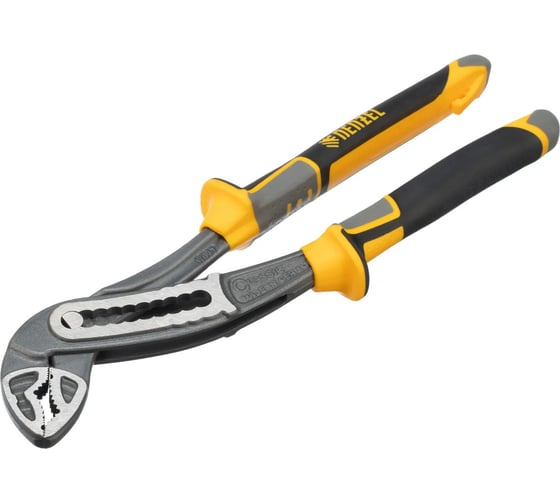 Изображение товара Переставные клещи Denzel трехкомпонентные рукоятки, 240 мм 17900